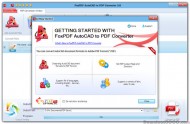 FoxPDF AutoCAD to PDF Converter screenshot